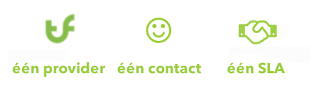 één provider, contact en SLA