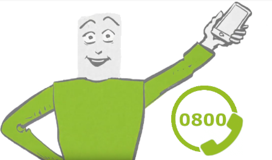 0800 nummer aanvragen kan bij TeleForwarding